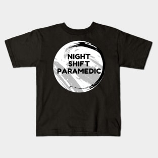 Night Shift Paramedic Kids T-Shirt